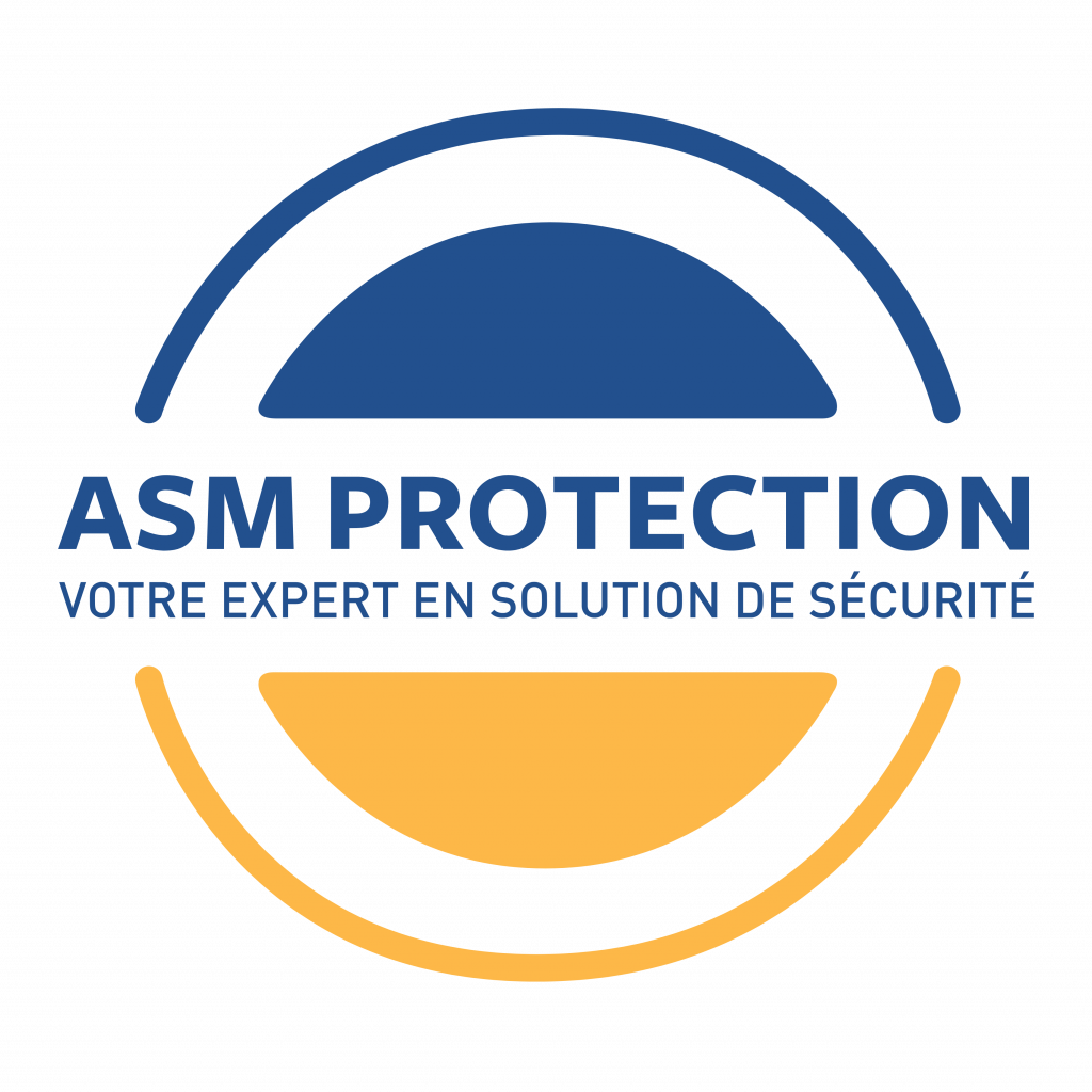 Logo de l'entreprise ASM Protection, spécialisée dans la vidéosurveillance à Paris.