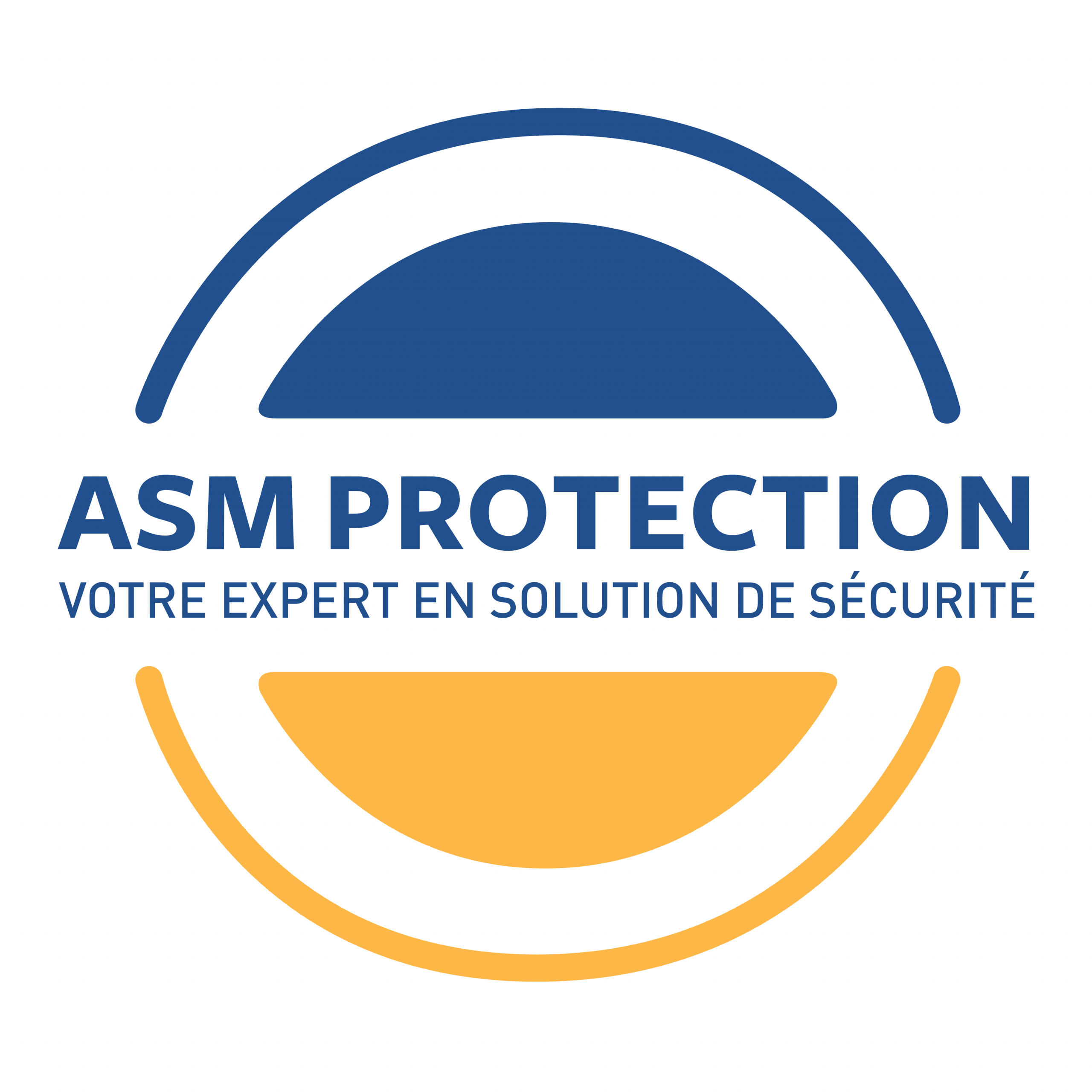 Logo de l'entreprise ASM Protection, spécialisée dans la vidéosurveillance à Paris.