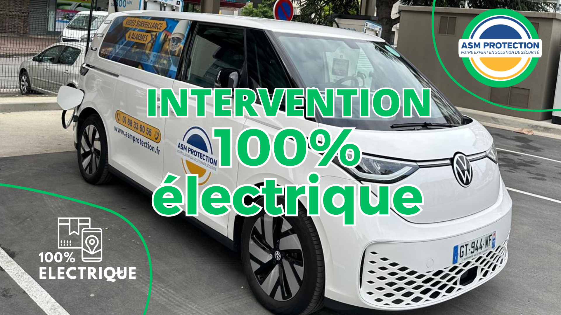 intervention asm protection 100% électrique